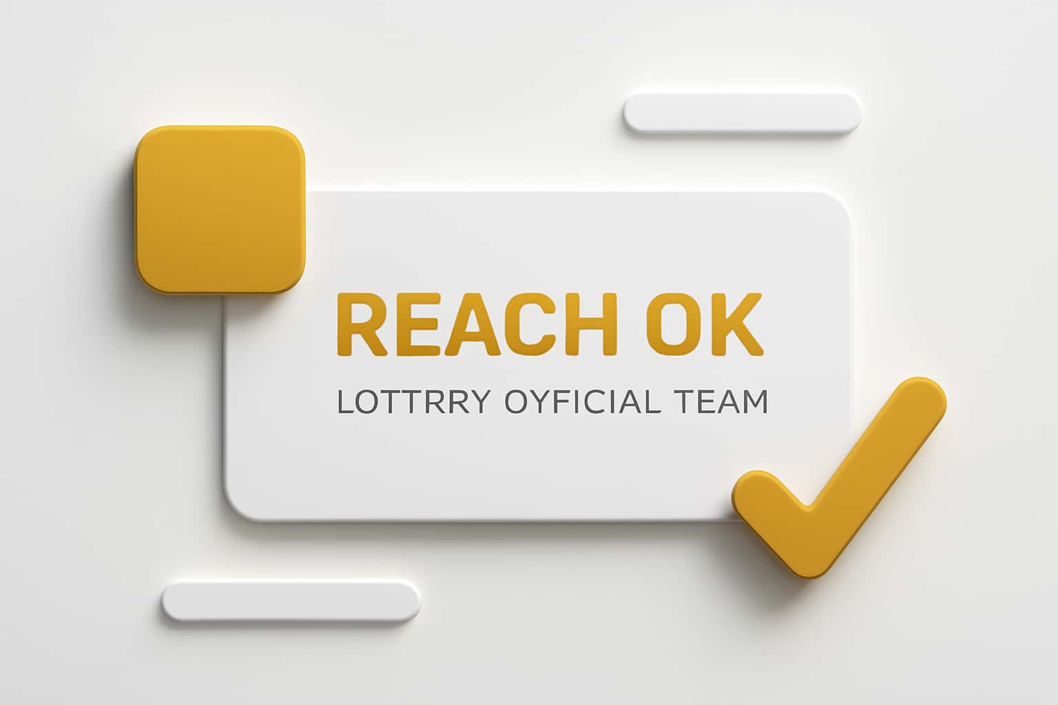 Reach OK Lottery Official Team Interface