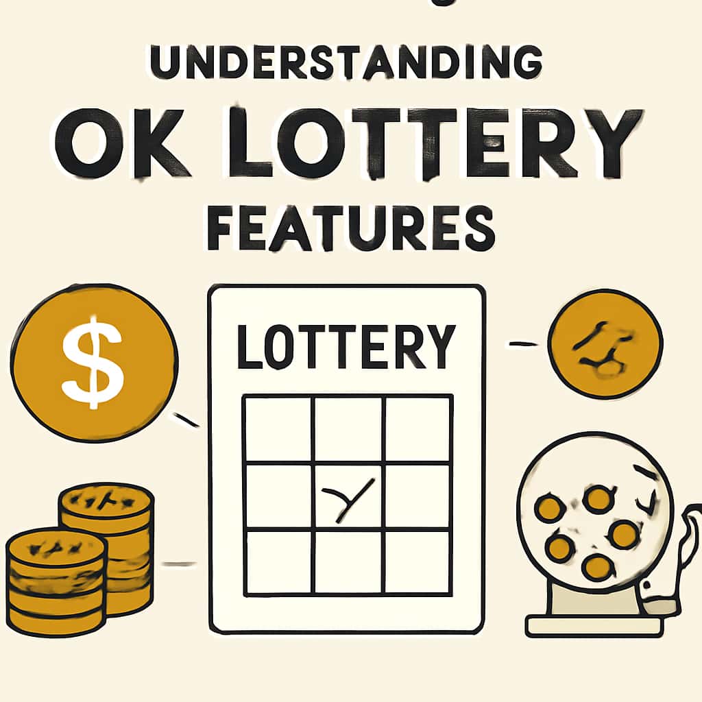 An educational diagram related to OK Lottery features.